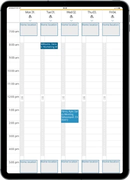 input calendar