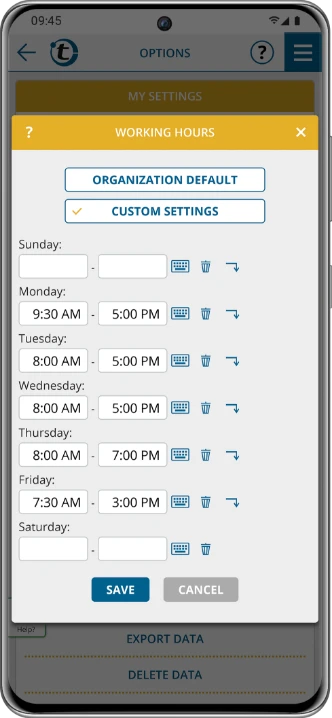 Enjoy flexibility - set your working hours according to your needs