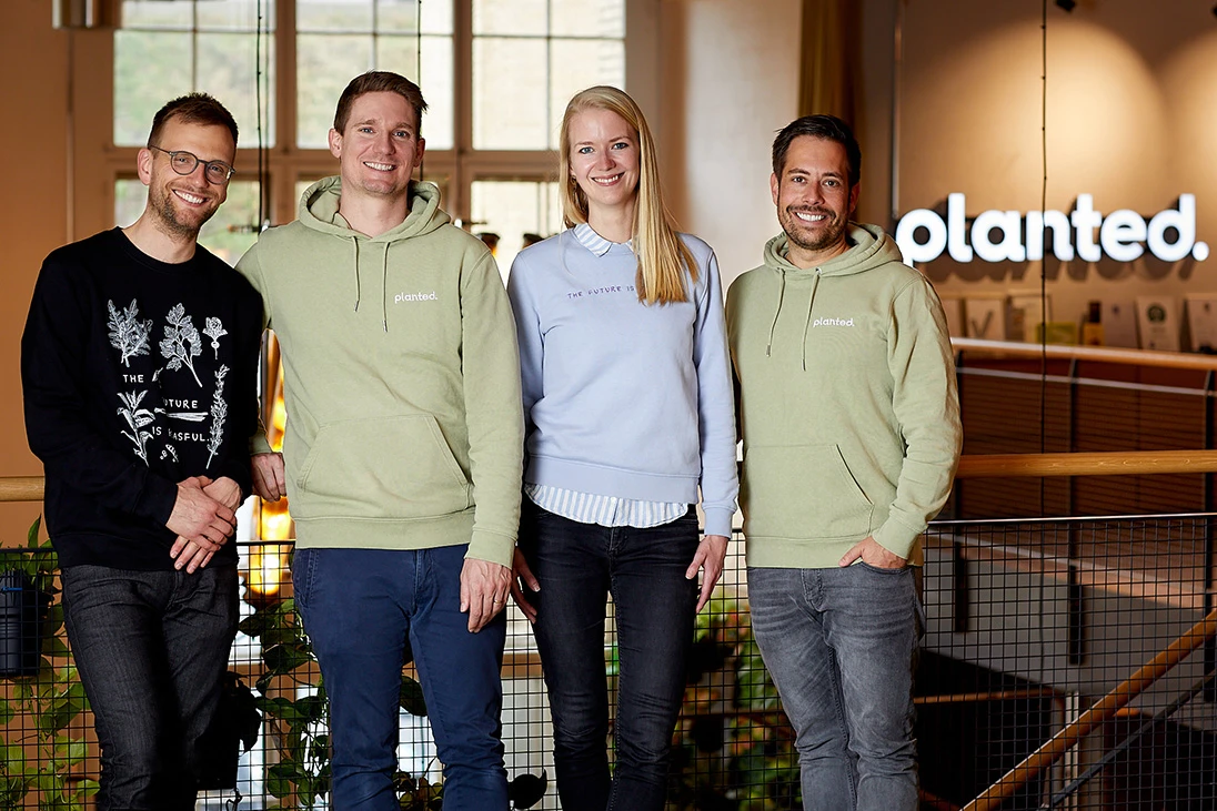 Mitarbeiter der Firma Planted Foods AG
